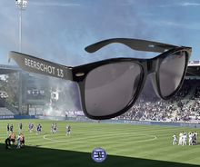 Load image into Gallery viewer, Zonnebril zwart &quot;BEERSCHOT 13&quot;