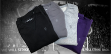 Load image into Gallery viewer, Stijlvolle trui ZWART/DONKER GRIJS/LICHT GRIJS/MAUVE NAVYBLUE/KAKI (klein geborduurde beer)